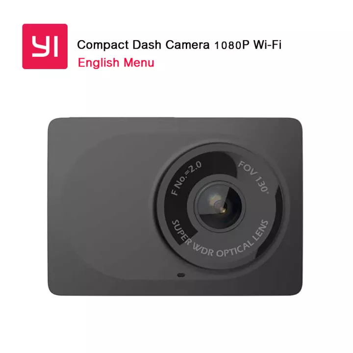 กล้องติดรถยนต์  Xiaomi  Yi Compact Dash Camera WiFi 1080P