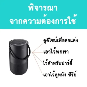 ความต้องการใช้ BOSE